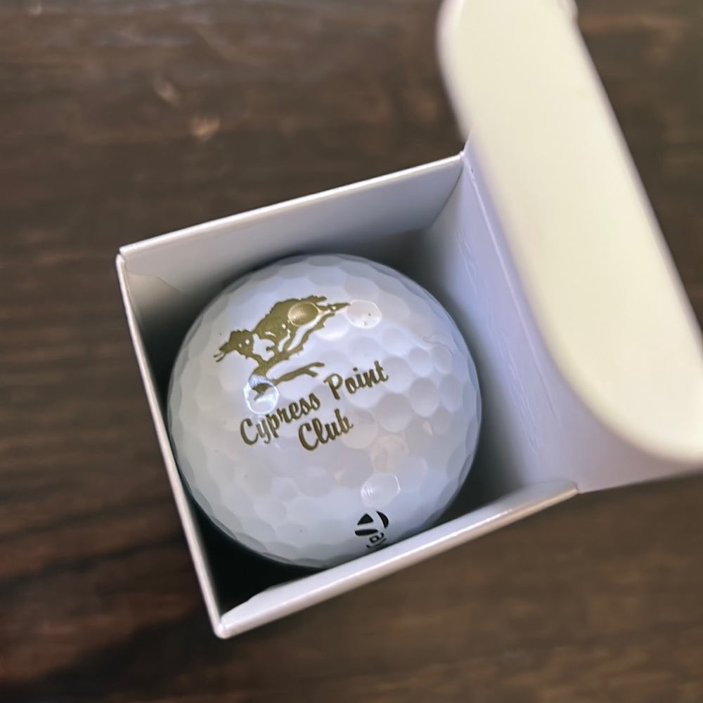 Cypress Point Logo Golf Balls